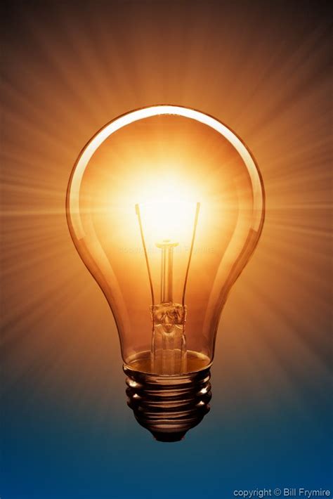 Illuminated magic light bulb
